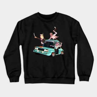 Animal road rage Crewneck Sweatshirt